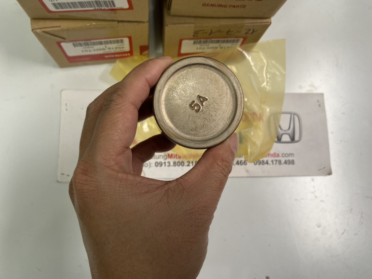 Piston phanh trước xe Honda JAZZ